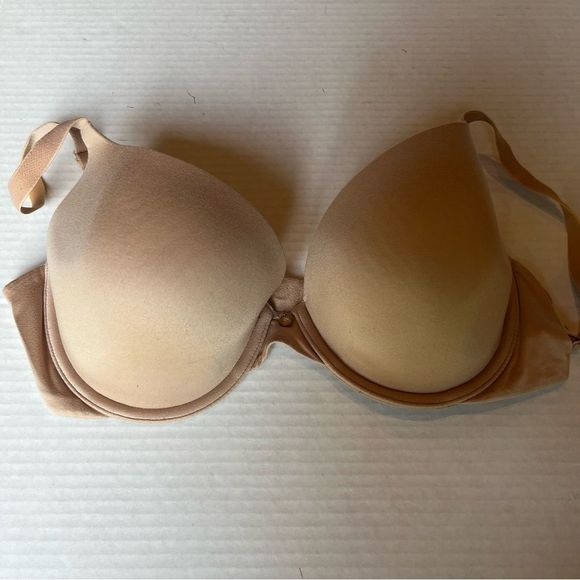 Victoria's Secret Other - Victoria's Secret Bra Lined Demi 34D Suntan Underwire, padded Adjustable straps